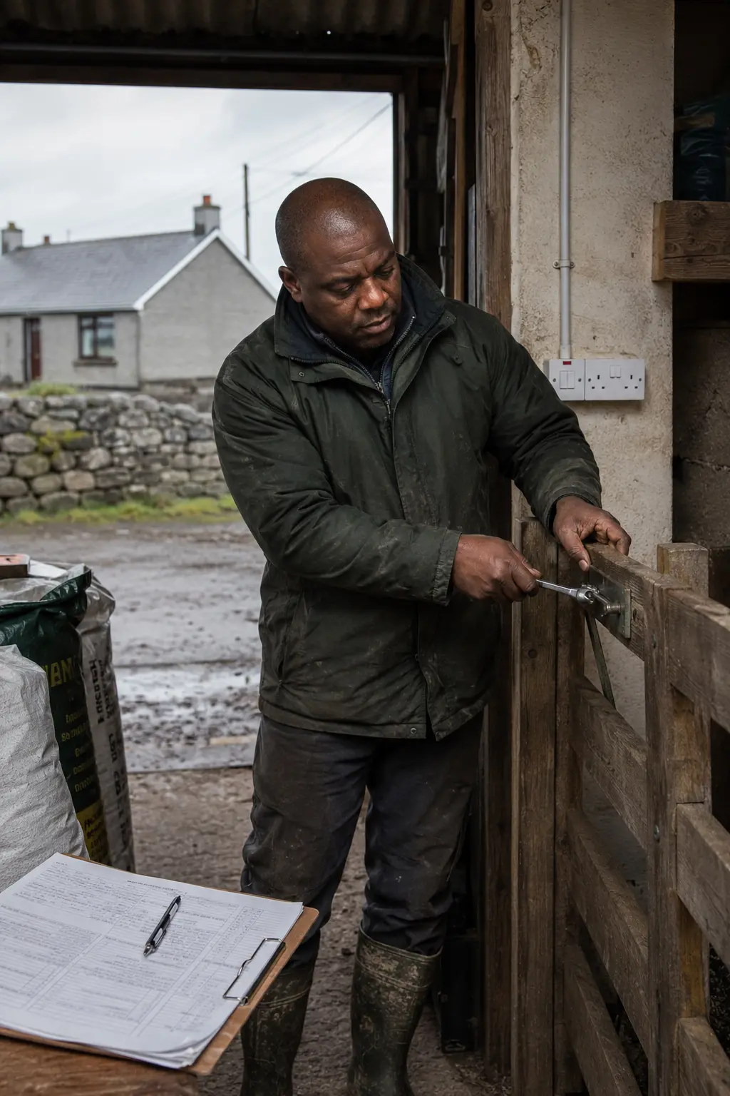 A Ennis business owner reviewing their website