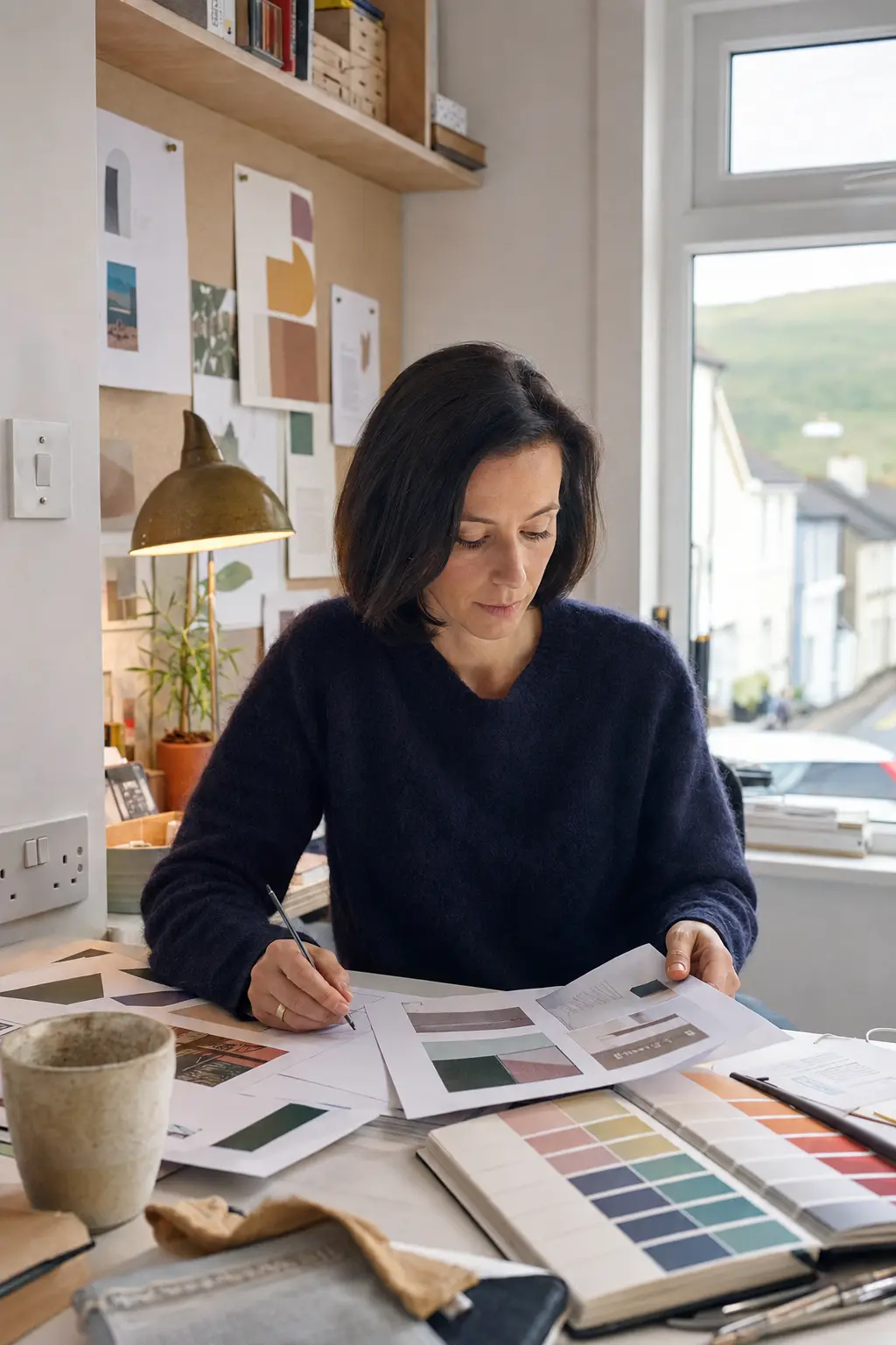 A Arklow business owner reviewing their website