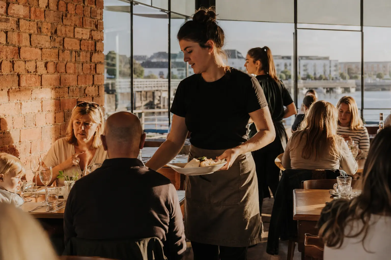 Modern restaurant interior in Drogheda