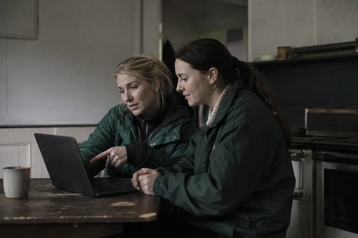 An Irish community group delighted with their new website